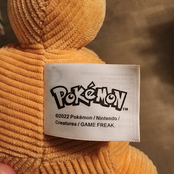 Nintendo Game Freak Pokémon Teddiursa Corduroy Plush 2022- 8" (Mark) - Picture 7 of 10